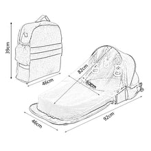 Load image into Gallery viewer, Baby Travel Bed with Mosquito Net