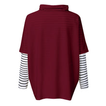 Load image into Gallery viewer, Maternity High Collar Sweatshirt