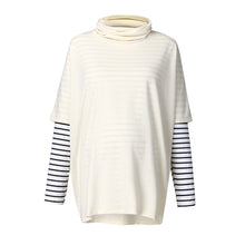 Load image into Gallery viewer, Maternity High Collar Sweatshirt