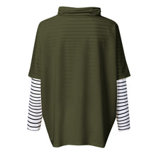 Load image into Gallery viewer, Maternity High Collar Sweatshirt