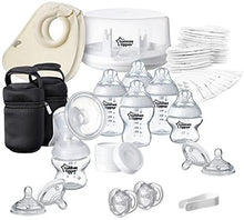 Load image into Gallery viewer, Tommee Tippee Closer to Nature Microwave Steriliser and Breast Pump Set
