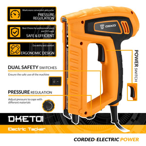 DEKO Electric Staple Gun