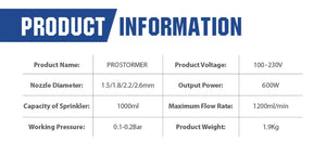 Prostormer 600W Electric Spray Gun