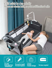 Load image into Gallery viewer, Multifunctional Bedside Crib
