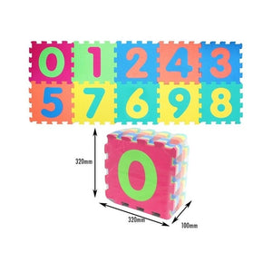 10 Piece Baby Educational Puzzle Game Mat