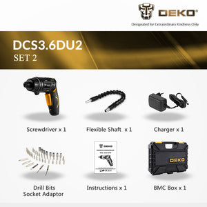 DEKO Cordless Screwdriver