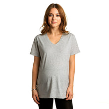 Load image into Gallery viewer, Maternity Casual V-Neck T-Shirt
