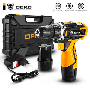 DEKO 12V/16V/20V Cordless Drill