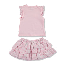 Load image into Gallery viewer, 2 Piece Baby Girl Sleeveless Top &amp; Skirt
