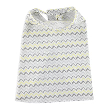 Load image into Gallery viewer, Zigzag Patterned Breastfeeding Apron
