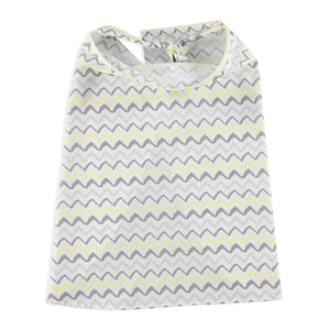 Zigzag Patterned Breastfeeding Apron