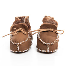 Load image into Gallery viewer, Genuine Leather Baby Booties
