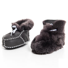 Load image into Gallery viewer, Genuine Leather Baby Booties
