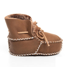 Load image into Gallery viewer, Genuine Leather Baby Booties
