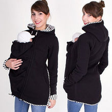 Load image into Gallery viewer, Maternity Coat with Baby Holder
