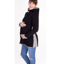 Load image into Gallery viewer, Maternity Coat with Baby Holder
