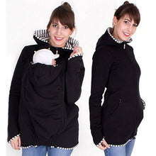 Load image into Gallery viewer, Maternity Coat with Baby Holder
